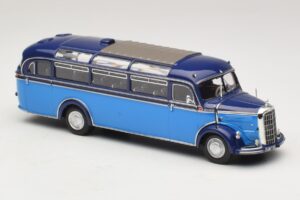 Mercedes O 3500 Bus Hellblau Dunkelblau Minichamps 1:43 439360011 Metall – Bild 4 von 6