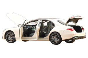 Mercedes S-Class W223 AMG Line Weiss Norev 1:18 183807 Metall – Bild 2 von 3