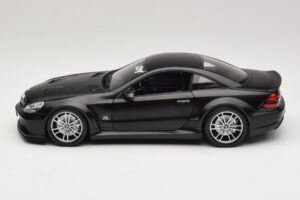 Mercedes SL65 AMG R230 Black Series Matt Black Minichamps 1:18 100038121 Metall – Bild 4 von 8