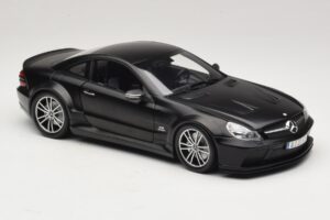 Mercedes SL65 AMG R230 Black Series Matt Black Minichamps 1:18 100038121 Metall – Bild 6 von 8