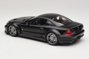 Mercedes SL65 AMG R230 Black Series Matt Black Minichamps 1:18 100038121 Metall – Bild 7 von 8