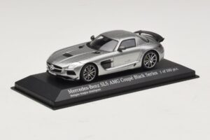 Mercedes SLS AMG C197 Black Series Grau Metallic Minichamps 1:43 437033024 Metall – Bild 2 von 4