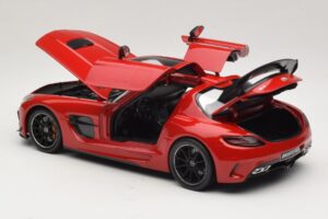 Mercedes SLS AMG C197 Black Series Rot Minichamps 1:18 110033022 Metall – Bild 5 von 8