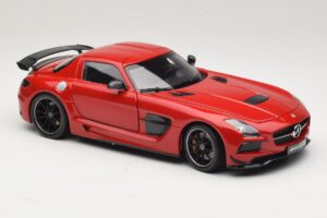 Mercedes SLS AMG C197 Black Series Rot Minichamps 1:18 110033022 Metall – Bild 6 von 8
