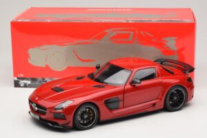 Mercedes SLS AMG C197 Black Series Rot Minichamps 1:18 110033022 Metall – Bild 8 von 8