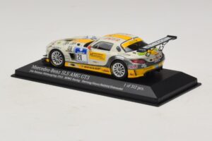 Mercedes SLS AMG GT3 #21 Rowe Racing Hartung / Heyer Nurburgring 24 Hours 2013 Minichamps 1:43 410133221 Metall – Bild 3 von 4