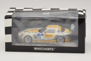 Mercedes SLS AMG GT3 #21 Rowe Racing Hartung / Heyer Nurburgring 24 Hours 2013 Minichamps 1:43 410133221 Metall – Bild 4 von 4