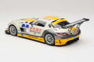 Mercedes SLS AMG GT3 #22 Graf / Jager Rowe Racing 24 Hours of Nurburgring 2013 Minichamps 1:18 151133122 Metall – Bild 5 von 6