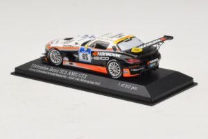 Mercedes SLS AMG GT3 #65 Hankook 24 Hours of Nurburgring 2012 Minichamps 1:43 437123265 Metall – Bild 3 von 4