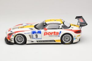 Mercedes SLS AMG GT3 #9 B. Schneider / J. Bleekemolen Black Falcon 24 Hours of Nurburgring Winner 2013 Minichamps 1:18 151133 – Bild 3 von 6