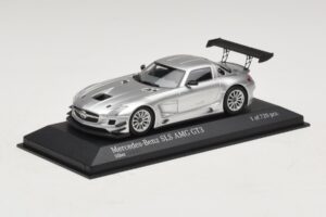 Mercedes SLS AMG GT3 Silber Minichamps 1:43 410113202 Metall – Bild 2 von 4