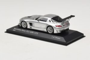 Mercedes SLS AMG GT3 Silber Minichamps 1:43 410113202 Metall – Bild 3 von 4