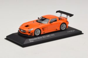 Mercedes SLS AMG GT3 Street Orange Minichamps 1:43 410113204 Metall – Bild 2 von 4