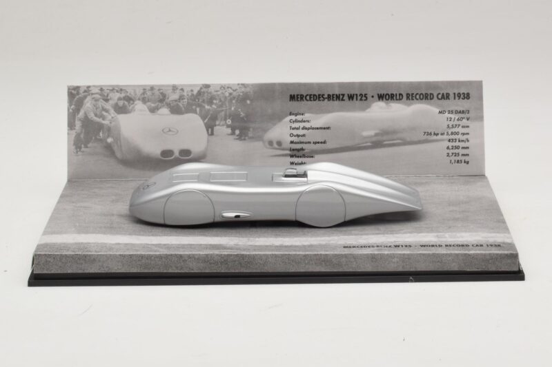 Mercedes W125 R. Caracciola World Record 1938 Minichamps 1:43 40038300 Metall