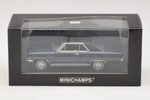 Opel Diplomat A V8 Coupe Dunkelblau Minichamps 1:43 400048021 Metall – Bild 4 von 4