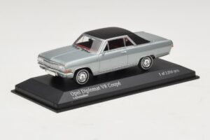 Opel Diplomat A V8 Coupe Silber Minichamps 1:43 400048020 Metall – Bild 2 von 4