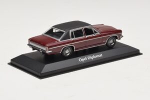 Opel Diplomat B Dunkelrot Maxichamps 1:43 940046071 Metall – Bild 2 von 4