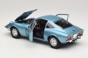 Opel GT Blue Metallic Minichamps 1:18 180049030 Metall – Bild 5 von 8