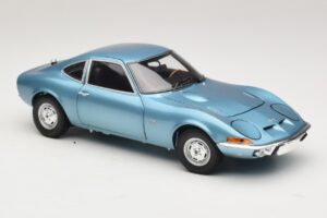 Opel GT Blue Metallic Minichamps 1:18 180049030 Metall – Bild 6 von 8