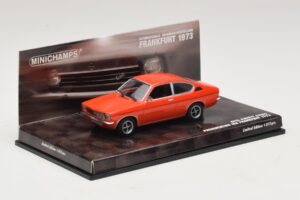 Opel Kadett C Coupé Präsentation IAA Frankfurt Rot Minichamps 1:43 436045620 Metall – Bild 2 von 4