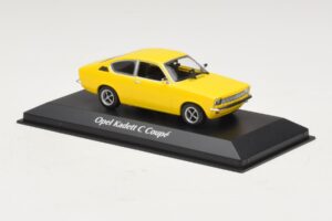 Opel Kadett C Coupe Gelb Maxichamps 1:43 940045620 Metall – Bild 3 von 4
