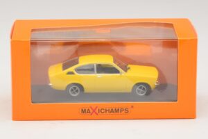 Opel Kadett C Coupe Gelb Maxichamps 1:43 940045620 Metall – Bild 4 von 4