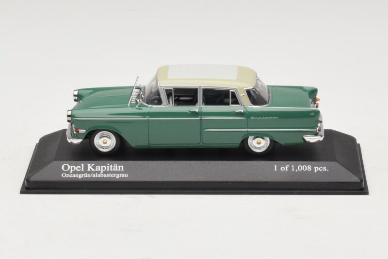 Opel Kapitan A Grün Minichamps 1:43 Opel Kapitan A Grün Minichamps 1:43 400048001 Metall