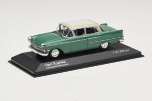 Opel Kapitan A Grün Minichamps 1:43 400048001 Metall – Bild 2 von 4