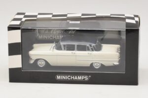 Opel Kapitan A Weiss Minichamps 1:43 400048000 Metall – Bild 4 von 4