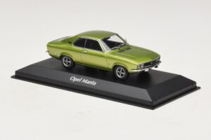 Opel Manta A Grün Metallic Maxichamps 1:43 940045501 Metall – Bild 3 von 4