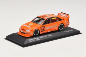 Opel Omega 3000 24V #99 Jägermeister M. Reuter DTM 1991 Minichamps 1:43 400914499 Metall – Bild 2 von 4