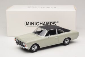 Opel Rekord C Coupé Grau Minichamps 1:18 107047022 Resin – Bild 6 von 6