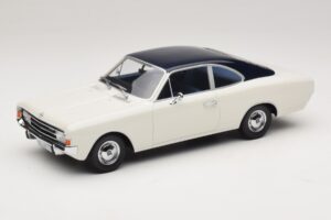 Opel Rekord C Coupé Weiss Blau Minichamps 1:18 Opel Rekord C Coupé Weiss Blau Minichamps 1:18 107047021 Resin