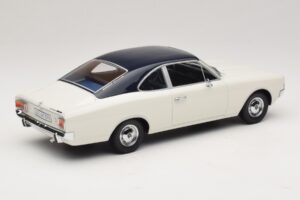 Opel Rekord C Coupé Weiss Blau Minichamps 1:18 107047021 Resin – Bild 2 von 6