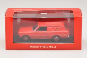 Opel Rekord Caravan Norwegian Post Minichamps 1:43 433046195 Metall – Bild 4 von 4