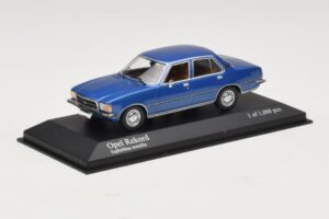 Opel Rekord D Blau Metallic Minichamps 1:43 400044002 Metall – Bild 2 von 4