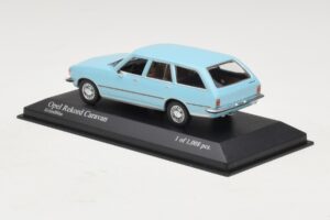 Opel Rekord D Caravan Hellblau Minichamps 1:43 400044014 Metall – Bild 3 von 4