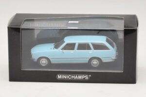 Opel Rekord D Caravan Hellblau Minichamps 1:43 400044014 Metall – Bild 4 von 4