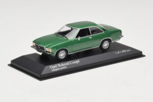 Opel Rekord D Coupé Grün Metallic Minichamps 1:43 400044022 Metall – Bild 2 von 4