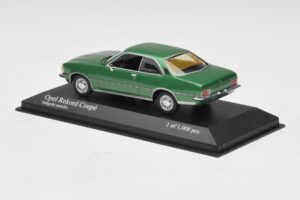 Opel Rekord D Coupé Grün Metallic Minichamps 1:43 400044022 Metall – Bild 3 von 4