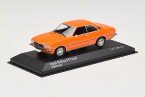 Opel Rekord D Coupé Orange Minichamps 1:43 400044024 Metall – Bild 2 von 4