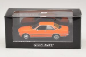 Opel Rekord D Coupé Orange Minichamps 1:43 400044024 Metall – Bild 4 von 4
