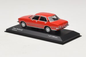 Opel Rekord D Rot Minichamps 1:43 400044004 Metall – Bild 3 von 4