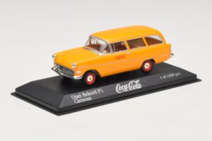 Opel Rekord P1 Caravan Coca-Cola Minichamps 1:43 430043270 Metall – Bild 2 von 4