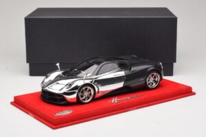 Pagani Huayra Chrome Silver Einzelstück BBR 1:18 P1873CM Resin – Bild 6 von 7