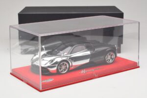 Pagani Huayra Chrome Silver Einzelstück BBR 1:18 P1873CM Resin – Bild 7 von 7
