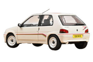 Peugeot 106 Rallye 1.3 Weiss Norev 1:18 184920 Metall – Bild 3 von 3