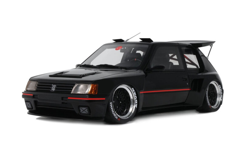 Peugeot 205 Khyzyl Saleem Schwarz Otto 1:18 Peugeot 205 Khyzyl Saleem Schwarz Otto 1:18 OT1257 Resin