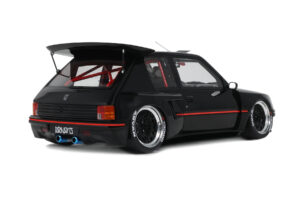 Peugeot 205 Khyzyl Saleem Schwarz Otto 1:18 OT1257 Resin – Bild 2 von 5