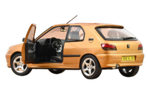 Peugeot 306 S16 Blaze Yellow Norev 1:18 184940 Metall – Bild 2 von 3